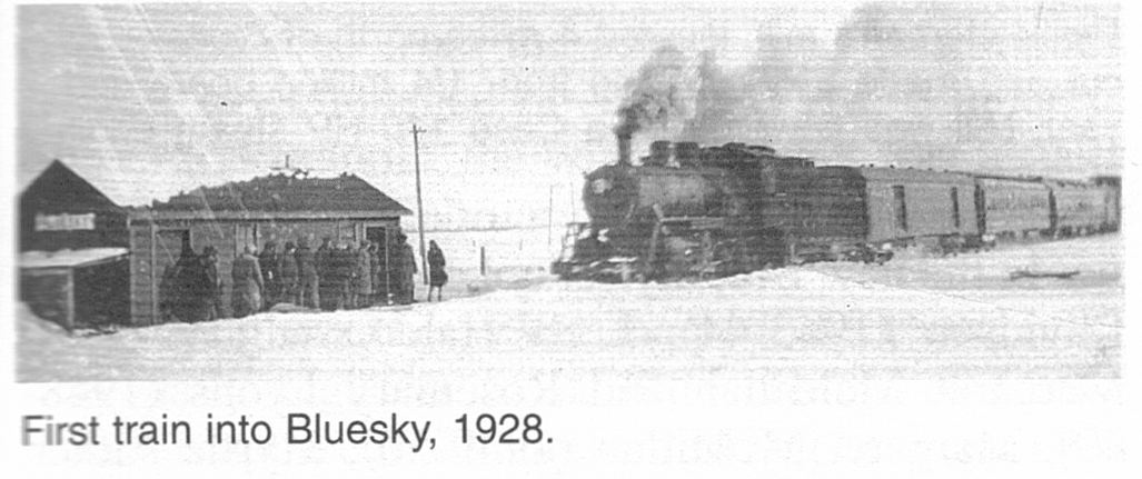 Old Bluesky First Train